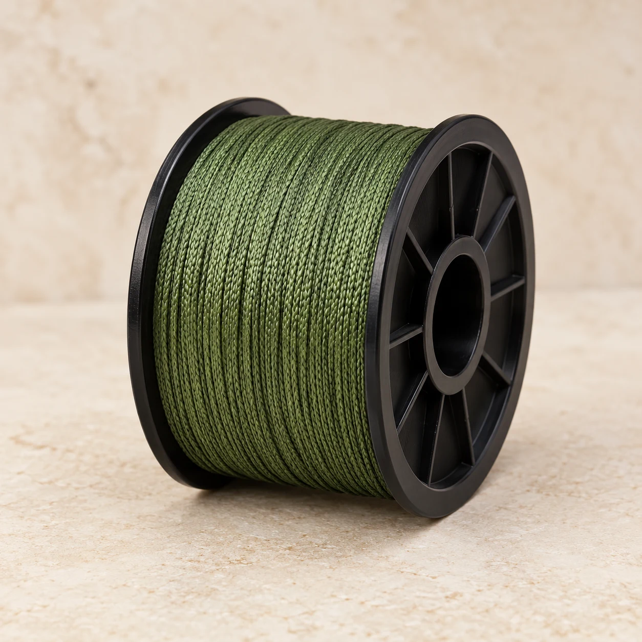 Braided fishing line