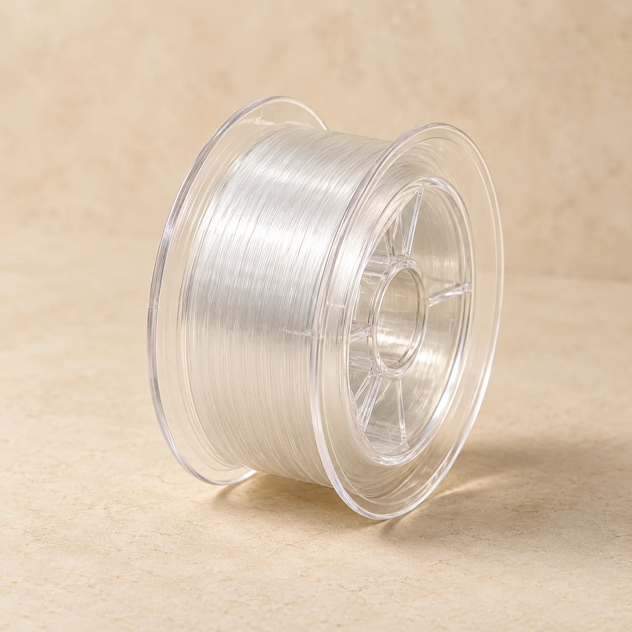 Clear leader spool