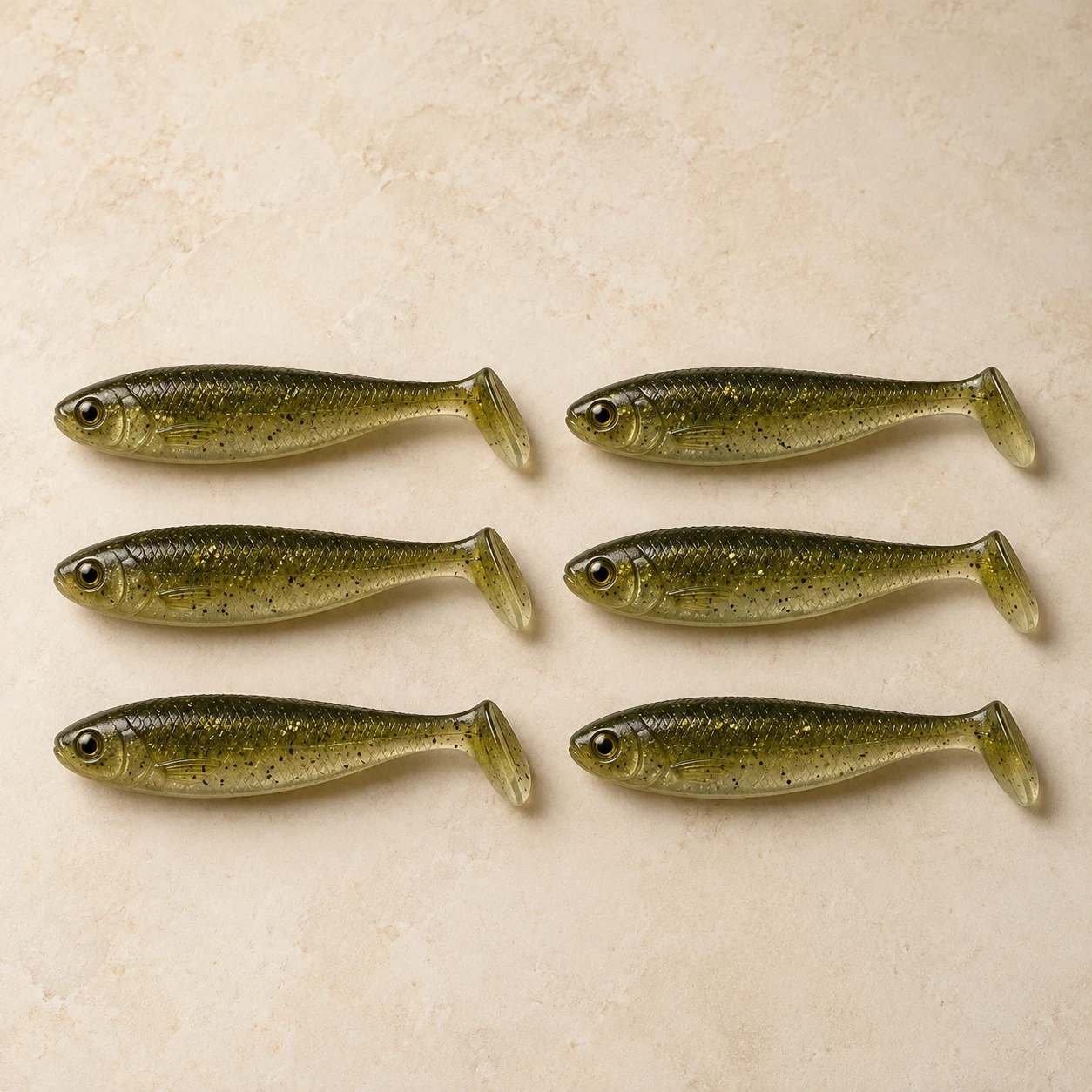Soft shad lure pack